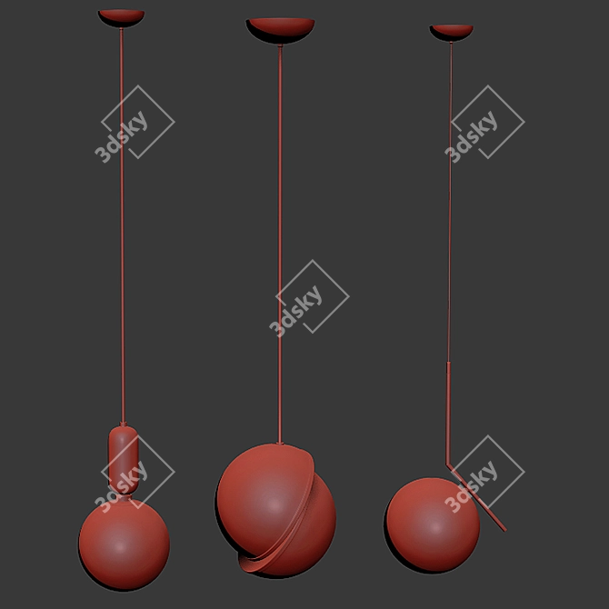 Versatile 3D Light Set 3D model image 2