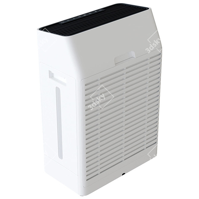 PHILIPS 2000i Air Purifier 3D model image 3