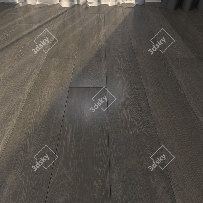 HD Parquet Floor Textures 3D model image 1