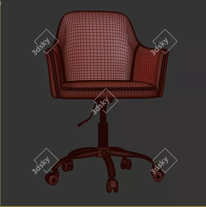 ErgoFLEX Executive Office Chair 3D model image 3