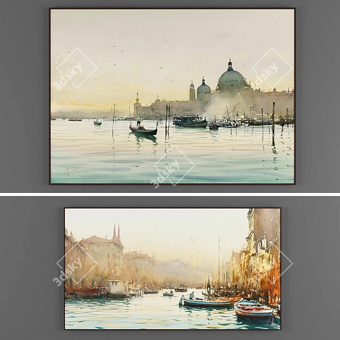 Classic Art Collection 3D model image 1