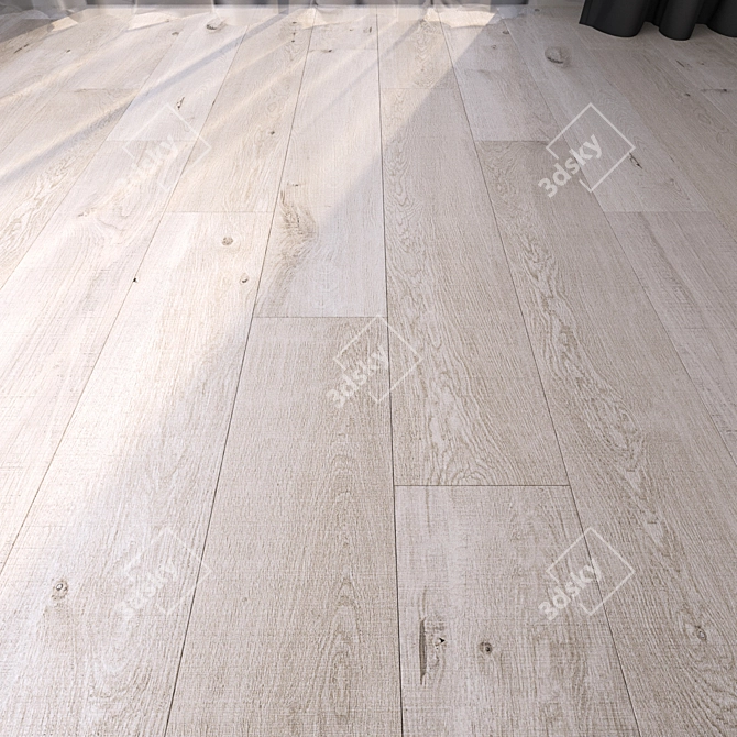 HD Parquet Floor Textures: Corona & Vray Materials 3D model image 1