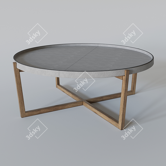 Minimalist Linley Coffee Table 3D model image 1