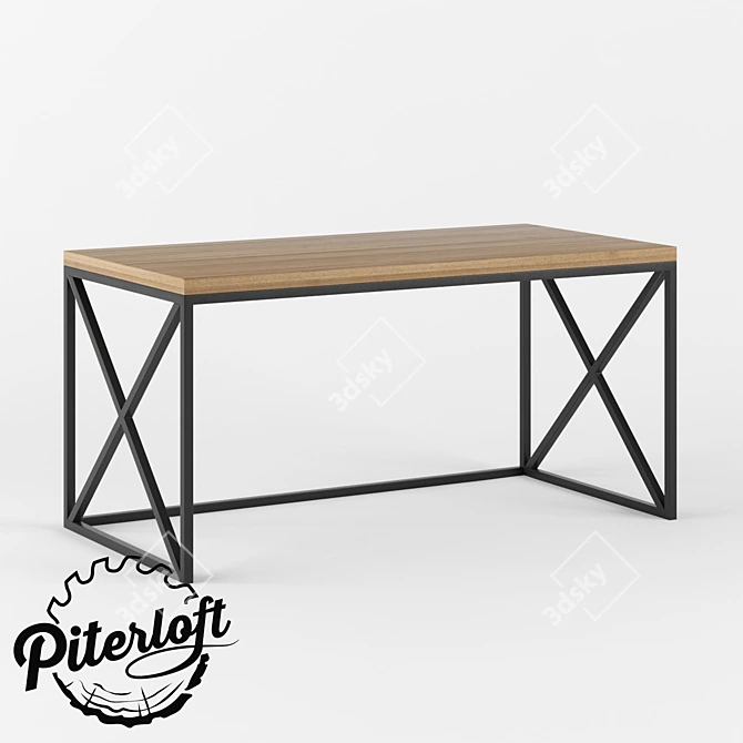 Marvel Box Table - Stylish Loft Furniture 3D model image 1