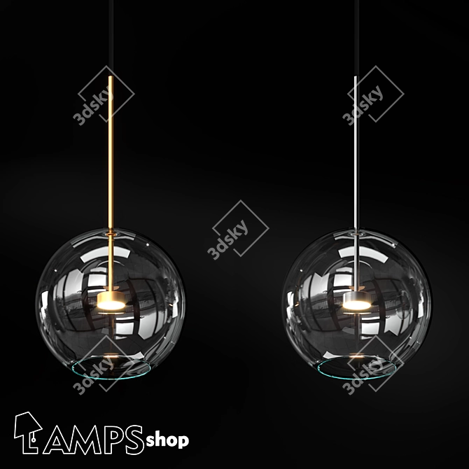 Bolle: Sleek and Stylish Lighting 3D model image 1