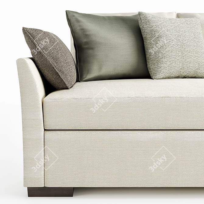 Luxurious Villa Sofa by Holly Hunt 3D model image 2