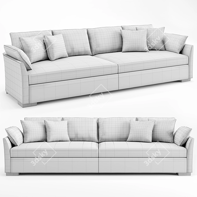 Luxurious Villa Sofa by Holly Hunt 3D model image 3