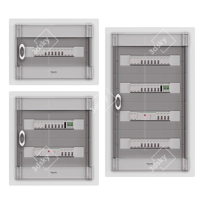 Schneider Pragma: Power Polygon Pack 3D model image 1