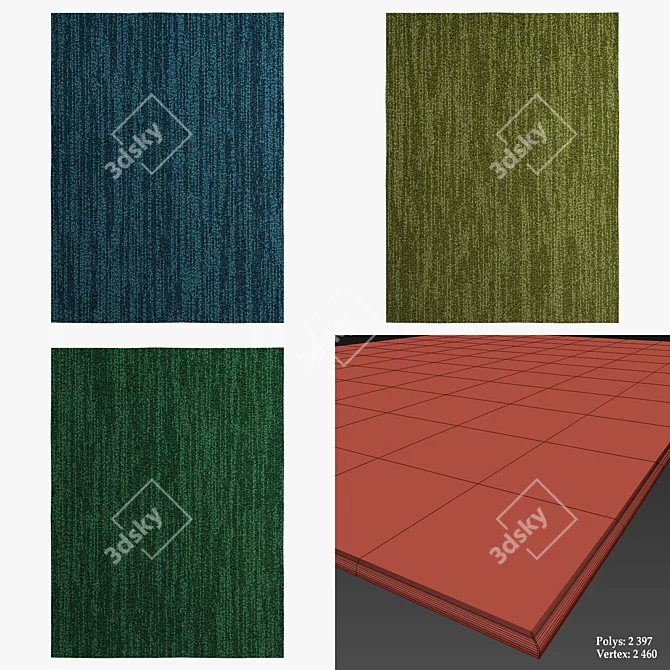 Vorwerk Rugs_525: Superior Sonic Collection 3D model image 2