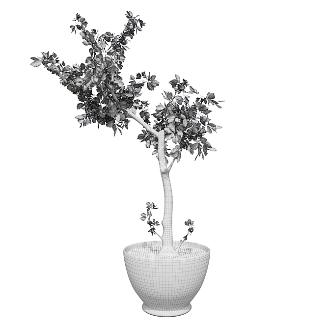 Potted Tree: A Touch of Nature 3D model image 3