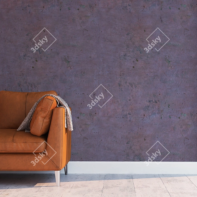 High-detail Seamless Plaster 3D model image 3