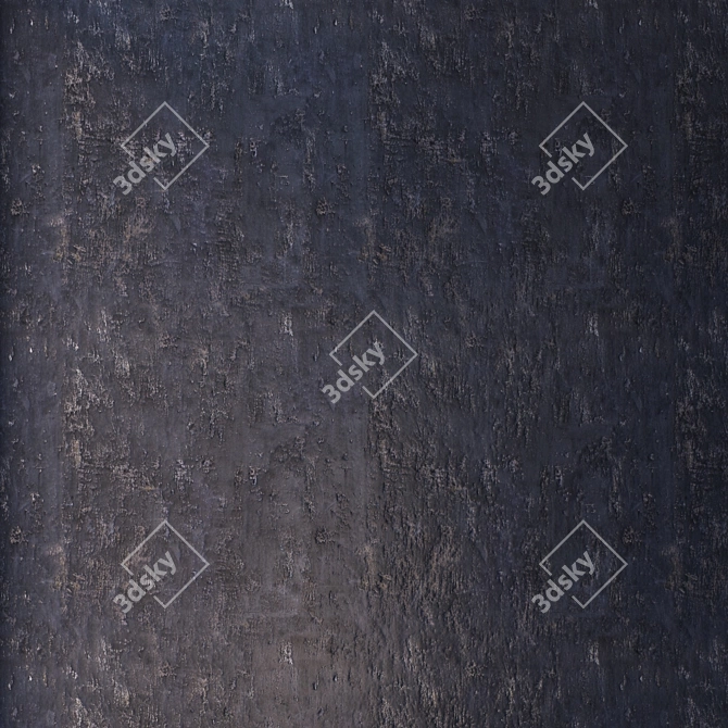 High Detail Seamless Metal Texture 3D model image 3