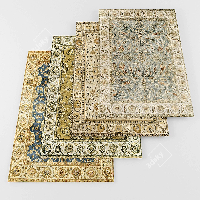 Amara Orientals Classic Rugs 3D model image 1