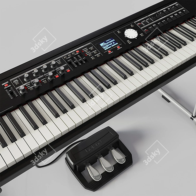  Roland RD 700GX: Premium Digital Piano 3D model image 3