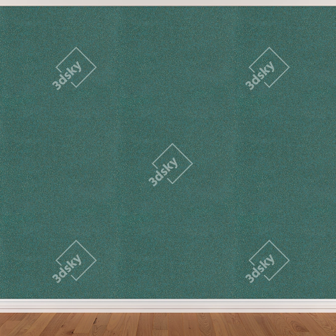 Seamless Wallpaper Set in 3 Colors 3D model image 3