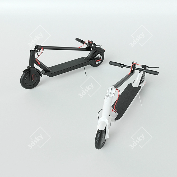 Xiaomi Mijia Electric Scooter 3D model image 3