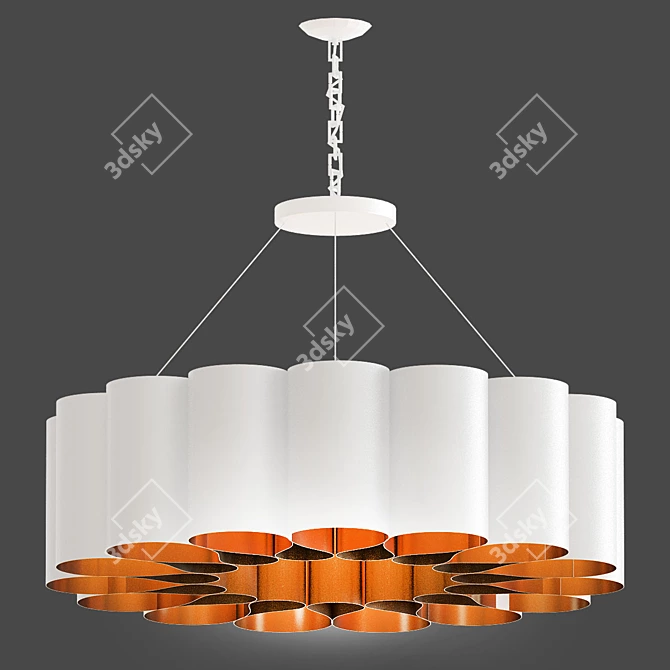 Elegant Chauveau Chandelier in Stunning 2013 Version 3D model image 1