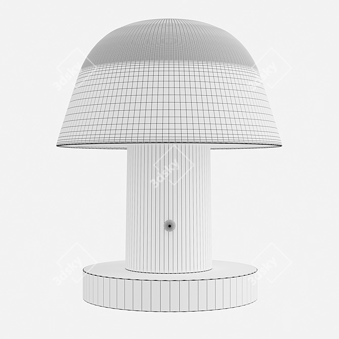 Sleek and Stylish Setago Lamp 3D model image 2
