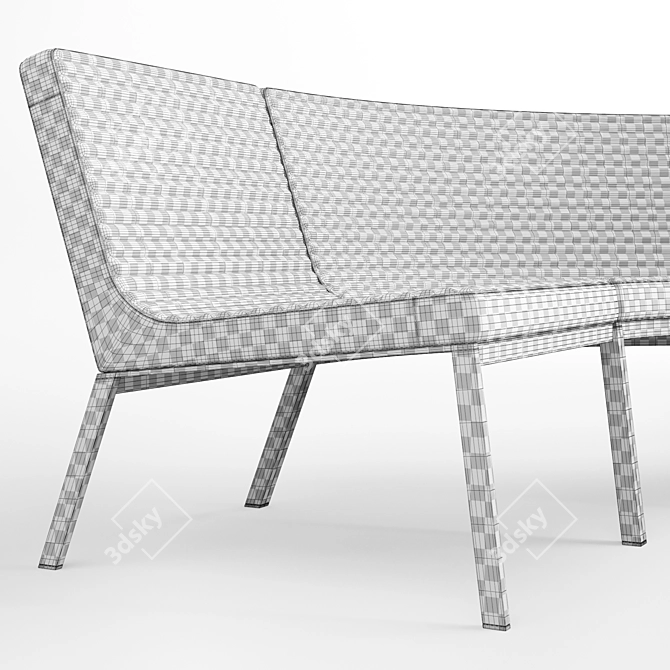 Modular Office Furniture Magnus Olesen Flow 3D model image 3