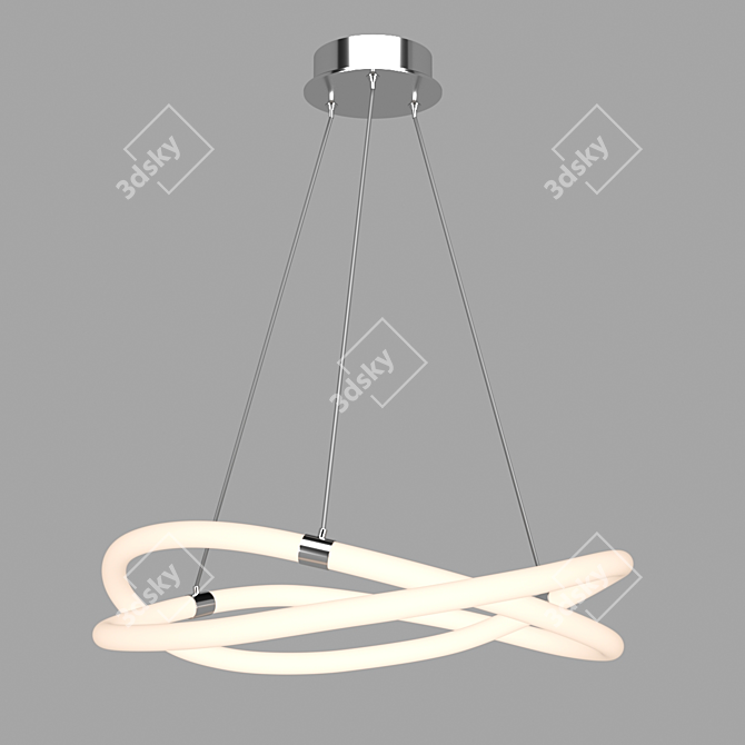 Line Chandelier 6607: Modern OM Inspired Design 3D model image 1