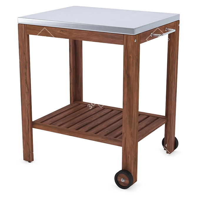 Ikea APPLARO Outdoor Trolley 3D model image 1