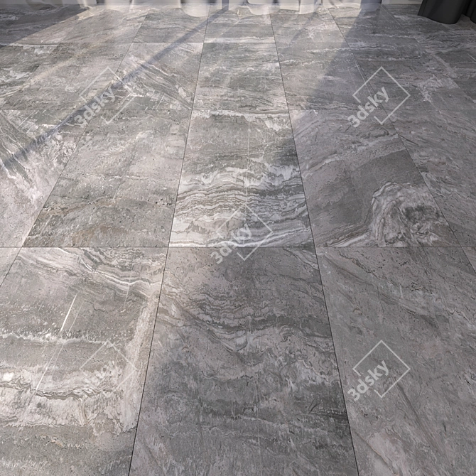 Luxury Marble Floor Set 3D model image 1