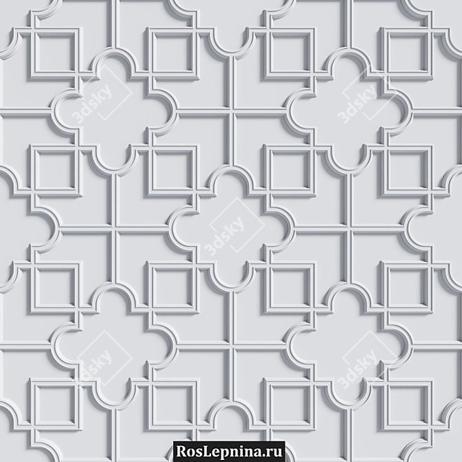 Triumph Modular Composition - Elegant Styling for Walls and Ceilings 3D model image 2