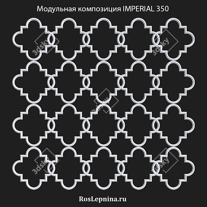 Imperial 350 Modular Composition: Transform Your Space! 3D model image 1