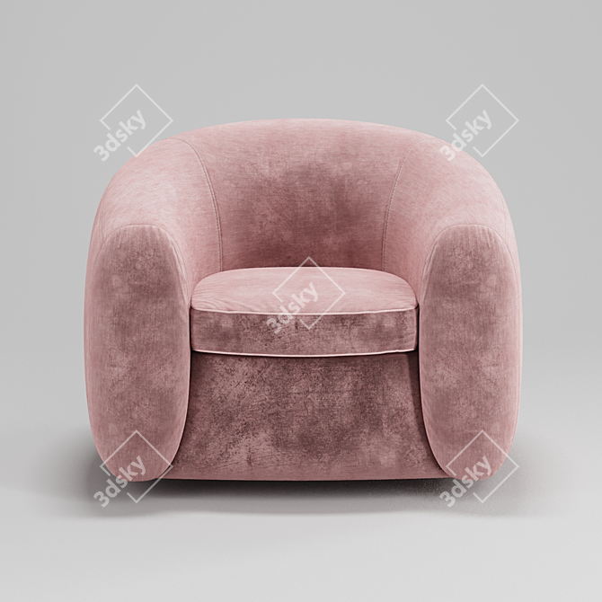 Title: Loft Designe Chair - Modern and Stylish 3D model image 2