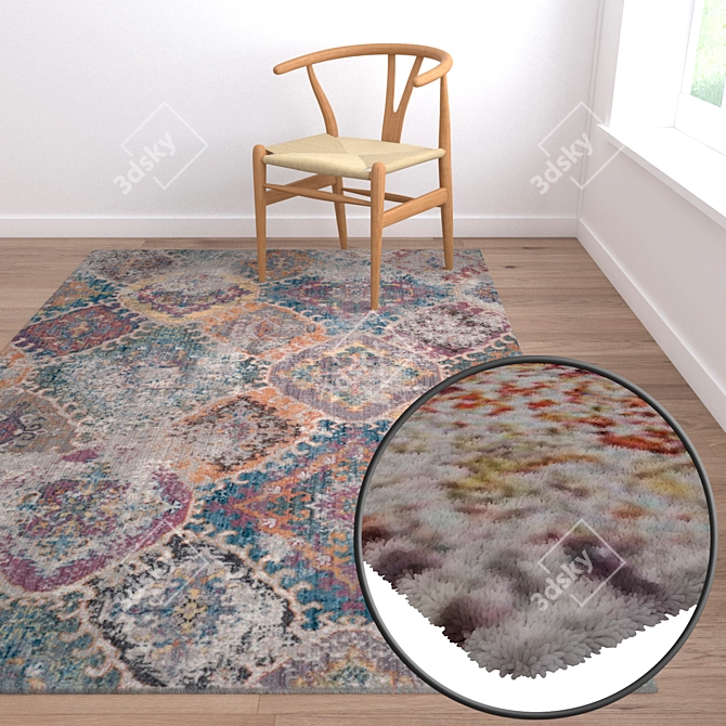 Luxury Carpets Collection 3D model image 2