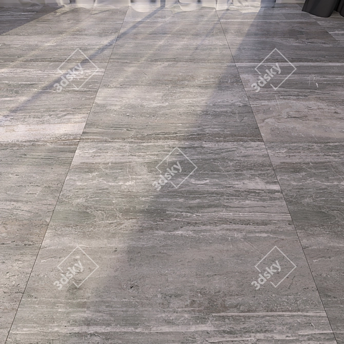 Luxury Marble Floor Tiles 3D model image 1