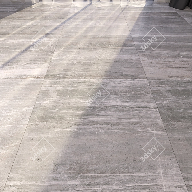 Luxury Marble Tiles: HD Textures [60x60 cm] 3D model image 1