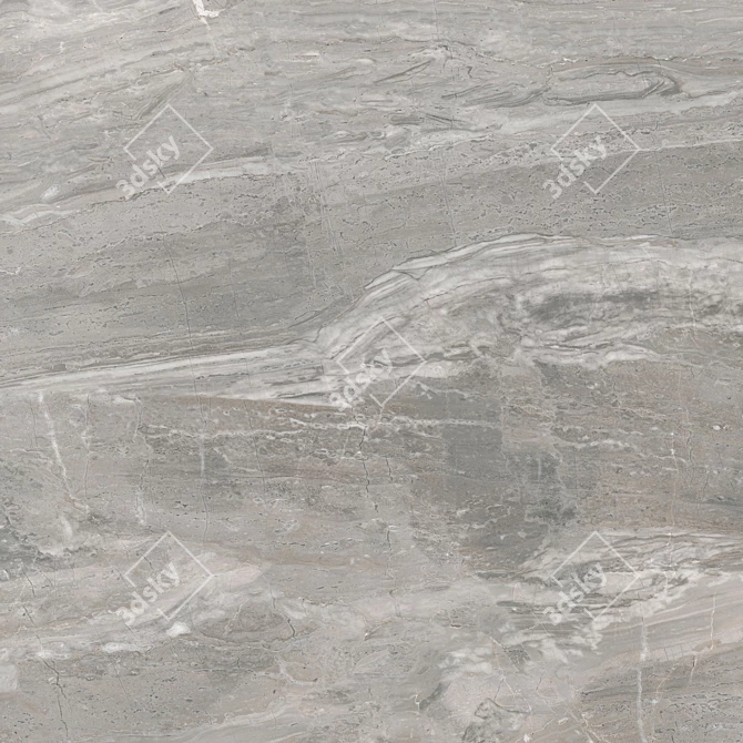 Luxury Marble Tiles: HD Textures [60x60 cm] 3D model image 3