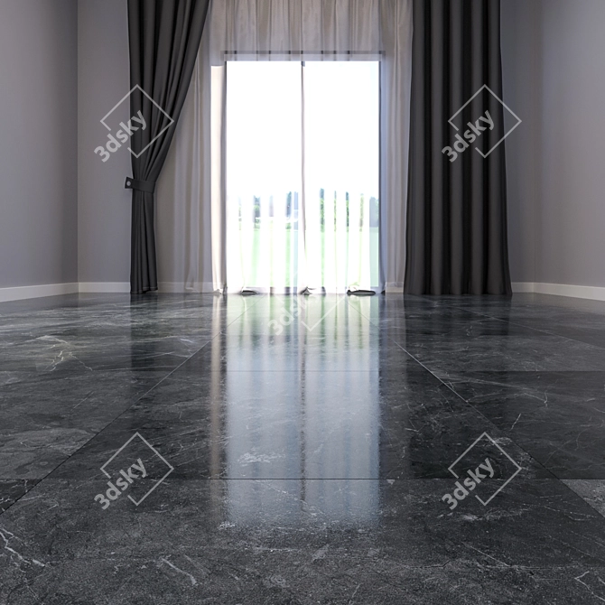 Luxury Marble Tiles 3D model image 2