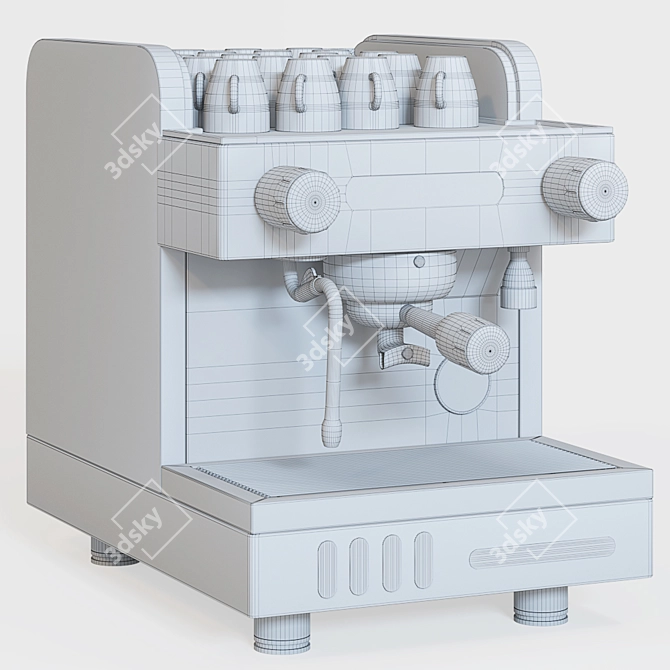 La Cimbali M21 Junior Espresso Machine 3D model image 3