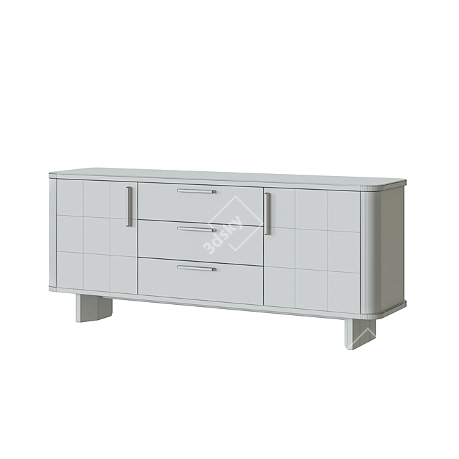 Stylish and Functional Ramona Sideboard 3D model image 2