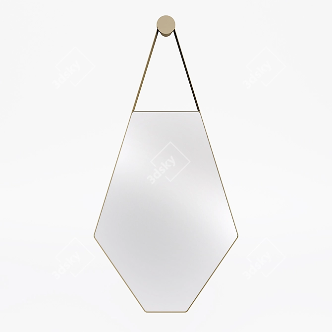 RussoMirror: Sleek & Chic Vanity 3D model image 1