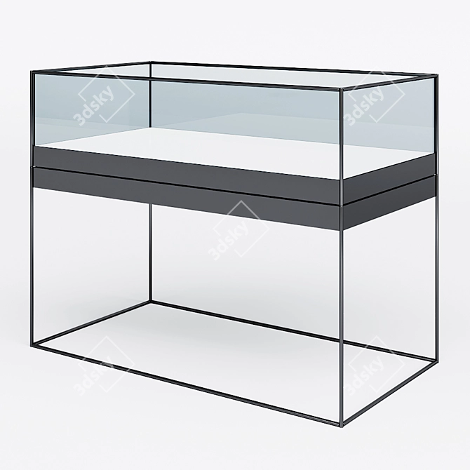 Elegant Display Stand 3D model image 1