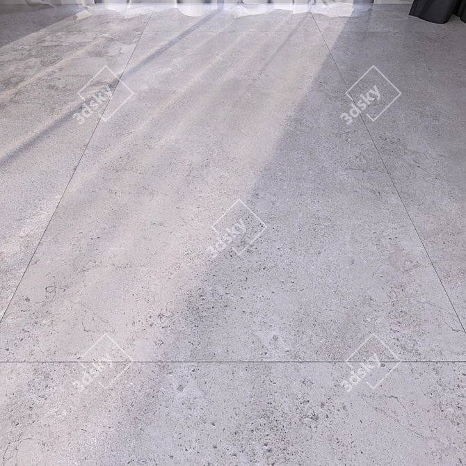HD Marble Floor Textures - 10 Unique Designs 3D model image 1