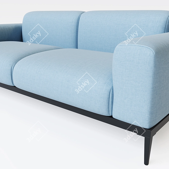 Elegant Comfort: freistil 166 Sofa 3D model image 2