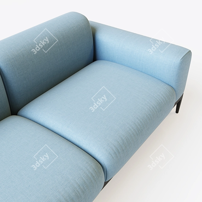 Elegant Comfort: freistil 166 Sofa 3D model image 3