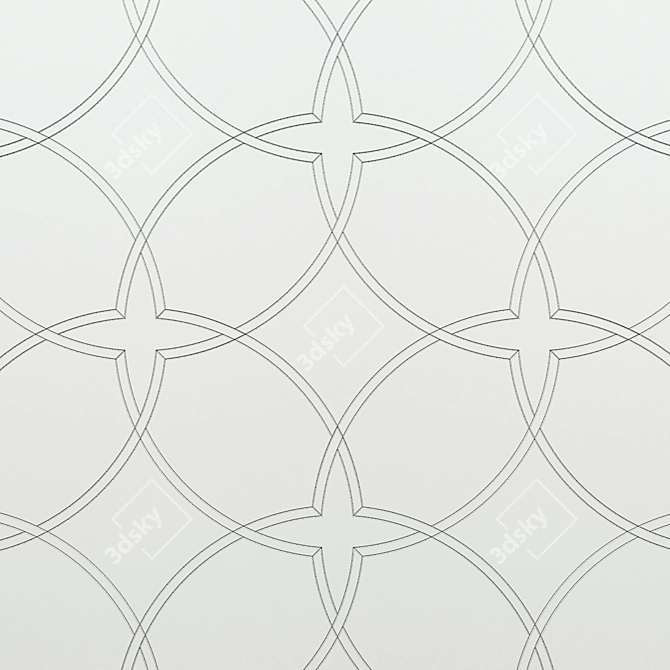 Elegant Marble Mosaic Collection 3D model image 3