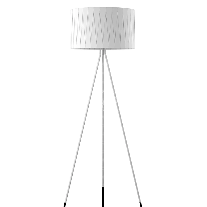 Twili Floor Lamp: Elegant Illuminate 3D model image 3