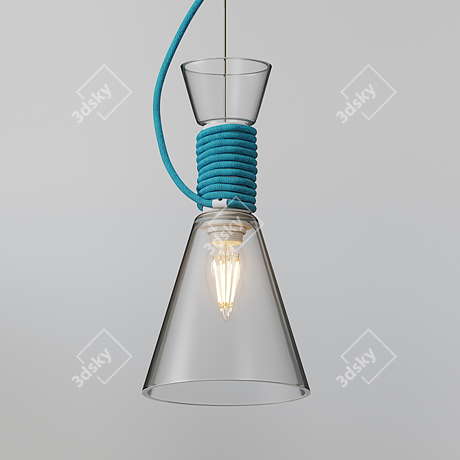 California Pendant Light 3D model image 1