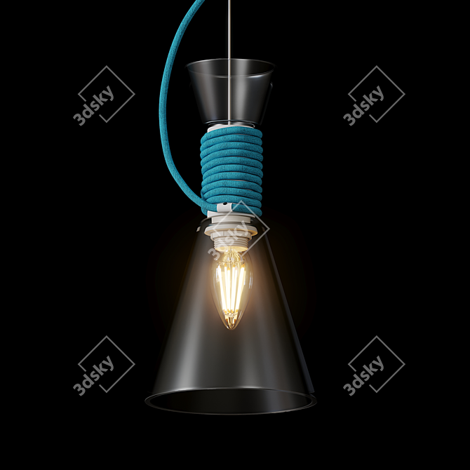 California Pendant Light 3D model image 2