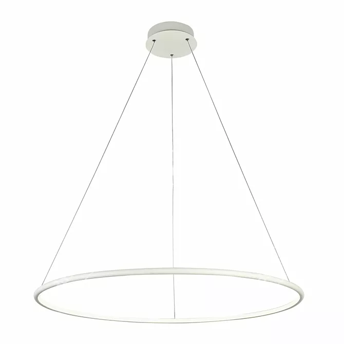 Nola MOD807 Pendant Lamp - White, 48W 3D model image 1