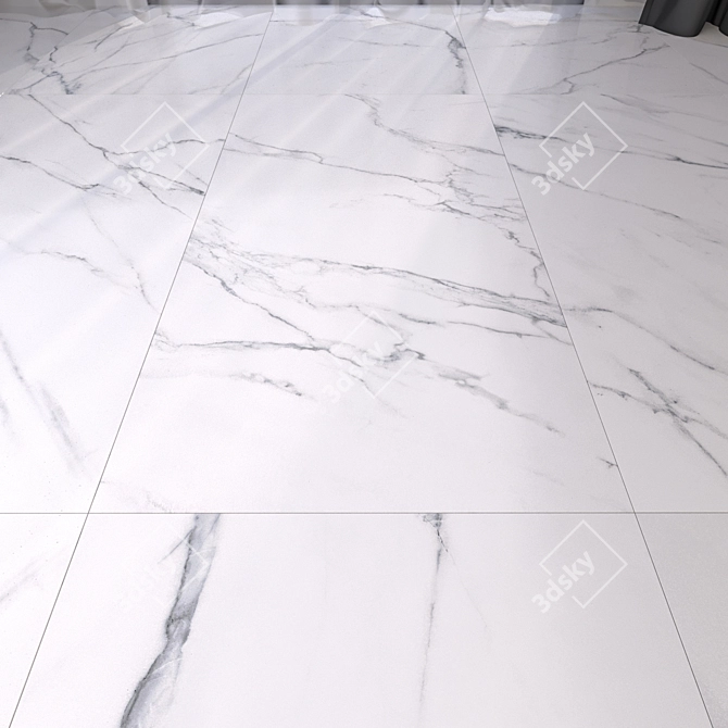 Luxurious Marble Floor: HD Textures 3D model image 3