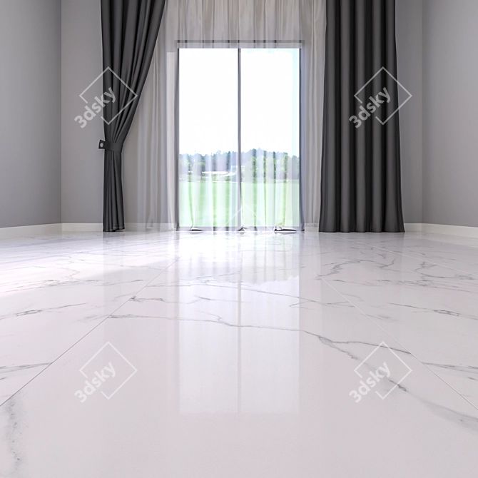 Luxury Marble Tiles - HD Textures 3D model image 2