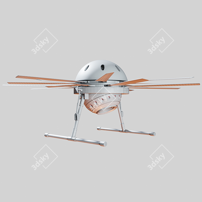 Sky Guardian Drone Hunter 3D model image 3