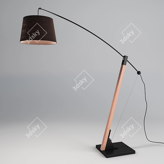 Seed Design Archer Floor Lamp 3D model image 1